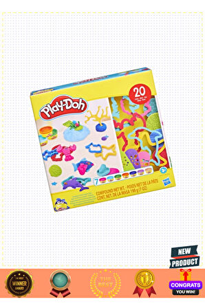 F7384 Play-Doh Creations Hayal Gücü Şekilleri Seti +3 yaş 1 Gram Kız Erkek Çocuk Oyuncakları Eğitici