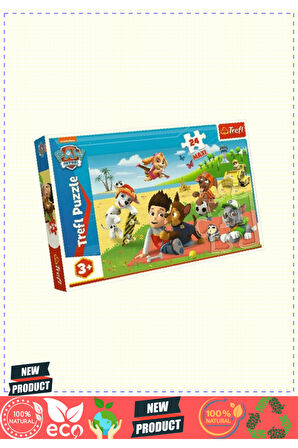 PUZZLE-14346 Paw Patrol 24 Parça Maxi Çocuk Puzzle -Vardem 1 Gram Kız Erkek Çocuk Oyuncakları Eğitic