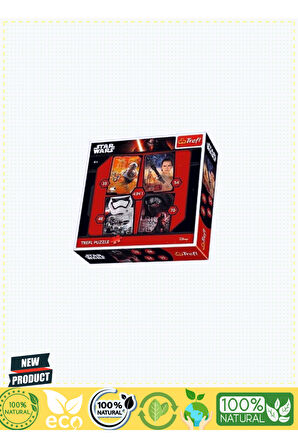 Trefl Puzzle Starr Warss Episode Vıı 4'lü 35 48 54 70 Parça Puzzle 5 Litre Kız Erkek Çocuk Oyunca
