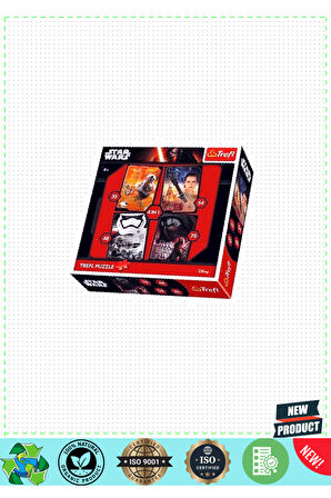Trefl Puzzle Starr Warss Episode Vıı 4'lü 35 48 54 70 Parça Puzzle 5 Litre Kız Erkek Çocuk Oyunca