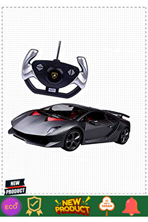 Rastar Kumandalı 1:14 Lamborghini Sesto Elemento 1 Gram Kız Erkek Çocuk Oyuncakları Eğitici Oyuncakl