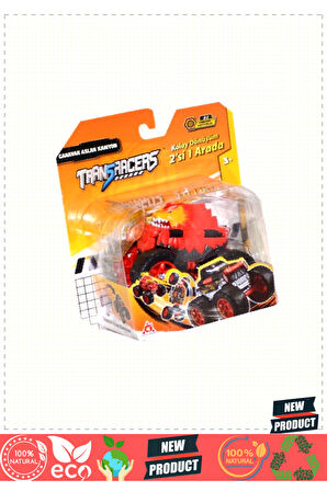 463875-A1 Mega, Transracers Monster Araçlar, +3 yaş 1 Gram Kız Erkek Çocuk Oyuncakları Eğitici Oyunc