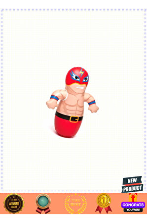 44672 Güreşçi Boksör Hacıyatmaz -vardem 5 Litre Kız Erkek Çocuk Oyuncakları Eğitici Oyuncaklar