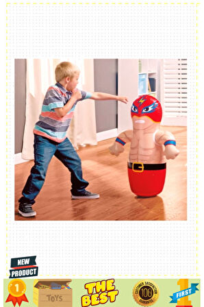 44672 Güreşçi Boksör Hacıyatmaz -vardem 5 Litre Kız Erkek Çocuk Oyuncakları Eğitici Oyuncaklar