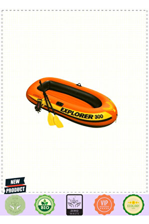 Ib58332 Explorer Şişme Bot 300 186kg - 5 Litre Kız Erkek Çocuk Oyuncakları Eğitici Oyuncaklar