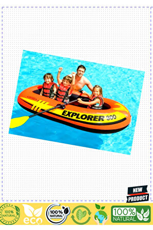 Ib58332 Explorer Şişme Bot 300 186kg - 5 Litre Kız Erkek Çocuk Oyuncakları Eğitici Oyuncaklar