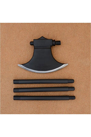 Siyah Renk Halloween Cadılar Bayramı Balta 100Cm 1 Gram Kız Erkek Çocuk Oyuncakları Eğitici Oyuncakl