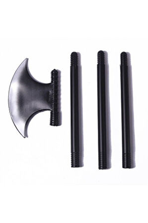 Siyah Renk Halloween Cadılar Bayramı Balta 100Cm 1 Gram Kız Erkek Çocuk Oyuncakları Eğitici Oyuncakl