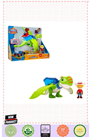 DNA02000 Dino Ranch Delüks Figür Paketi-DNR0007 +3 yaş 1 Gram Kız Erkek Çocuk Oyuncakları Eğitici Oy