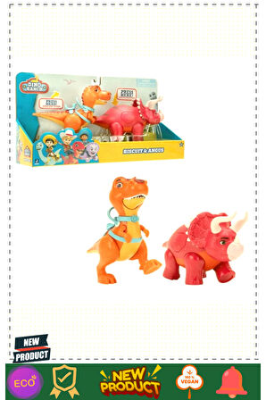 DNA02000 Dino Ranch Delüks Figür Paketi-DNR0007 +3 yaş 1 Gram Kız Erkek Çocuk Oyuncakları Eğitici Oy