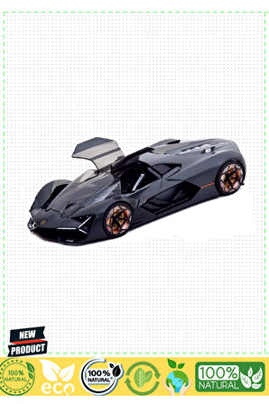 BBuragoo 1:24 Lamborghini Terzo Millennio Model Araba 1 Gram Kız Erkek Çocuk Oyuncakları Eğitici Oyu