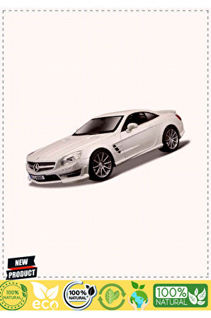 1:24 Bburagoo Mercedes Benz Sl 65 Amg 5 Litre Kız Erkek Çocuk Oyuncakları Eğitici Oyuncaklar