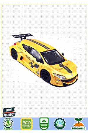 BBuragoo 1:24 Renault Megane Trophy Model Araba 1 Gram Kız Erkek Çocuk Oyuncakları Eğitici Oyuncakla