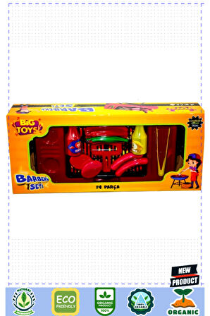 Smk013 Kutulu Barbekü Seti-asya Oyuncak 5 Litre Kız Erkek Çocuk Oyuncakları Eğitici Oyuncaklar