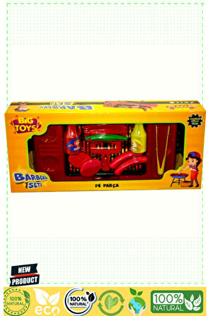 Smk013 Kutulu Barbekü Seti-asya Oyuncak 5 Litre Kız Erkek Çocuk Oyuncakları Eğitici Oyuncaklar