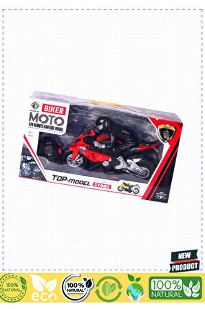565-R2 Kumandalı Sesli ve Işıklı Motosiklet -Canem 1 Gram Kız Erkek Çocuk Oyuncakları Eğitici Oyunca