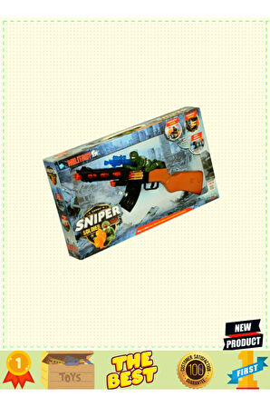 Cnl-3801 Can Ali Toys, Sniper Soldier Tüfek 5 Litre Kız Erkek Çocuk Oyuncakları Eğitici Oyuncaklar