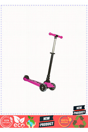 WSC5-I Winky Scooter Pembe Işıklı Kutulu-Çekirdek Zeka  Kız Erkek Çocuk Oyuncakları Eğitici Oy