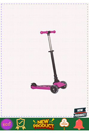 WSC5-I Winky Scooter Pembe Işıklı Kutulu-Çekirdek Zeka  Kız Erkek Çocuk Oyuncakları Eğitici Oy