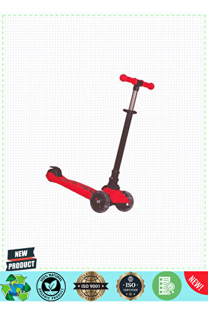 WSC1-I WİNKY Scooter Kırmızı Işıklı Kutulu-Çekirdek Zeka 1 Gram Kız Erkek Çocuk Oyuncakları Eğitici