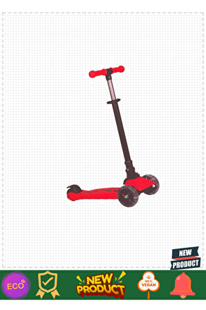 WSC1-I WİNKY Scooter Kırmızı Işıklı Kutulu-Çekirdek Zeka 1 Gram Kız Erkek Çocuk Oyuncakları Eğitici