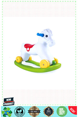 7075 Sallanan Tekerlekli At -dolu 5 Litre Kız Erkek Çocuk Oyuncakları Eğitici Oyuncaklar