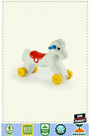 7075 Sallanan Tekerlekli At -dolu 5 Litre Kız Erkek Çocuk Oyuncakları Eğitici Oyuncaklar