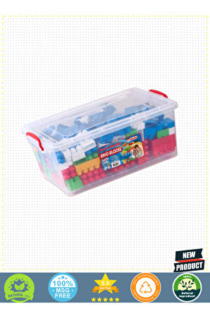 01327 Kutulu Bloklar No:3 / 104 Parça / +3 yaş 1 Gram Kız Erkek Çocuk Oyuncakları Eğitici Oyuncaklar