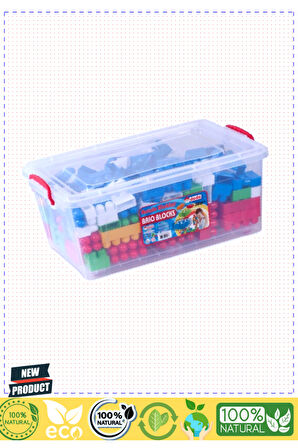 01327 Kutulu Bloklar No:3 / 104 Parça / +3 yaş 1 Gram Kız Erkek Çocuk Oyuncakları Eğitici Oyuncaklar