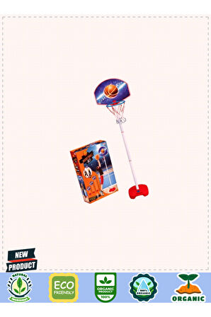 03407 Ayaklı Basket Potası 5 Litre Kız Erkek Çocuk Oyuncakları Eğitici Oyuncaklar