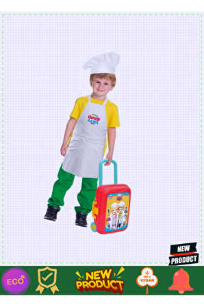 Candy Ken Mutfak Set Bavulum 5 Litre Kız Erkek Çocuk Oyuncakları Eğitici Oyuncaklar