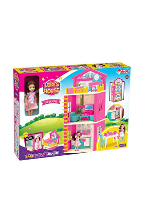 03662 Lola'nın 3 Katlı Evi 1 Gram Kız Erkek Çocuk Oyuncakları Eğitici Oyuncaklar