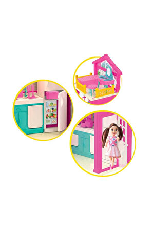 03662 Lola'nın 3 Katlı Evi 1 Gram Kız Erkek Çocuk Oyuncakları Eğitici Oyuncaklar