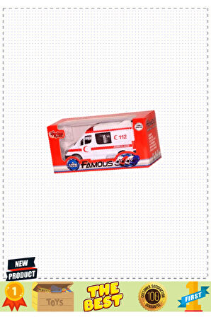 588b 8136 Sesli Işıklı Ambulans -vardem 5 Litre Kız Erkek Çocuk Oyuncakları Eğitici Oyuncaklar