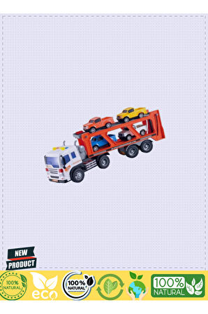 Wy572a Sesli Ve Işıklı Araba Taşıyan Tır 1:16 5 Litre Kız Erkek Çocuk Oyuncakları Eğitici Oyuncaklar