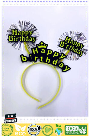 Happy Birthday Neon Renk Doğum Günü Tacı 12 Adet 1 Gram Kız Erkek Çocuk Oyuncakları Eğitici Oyuncakl