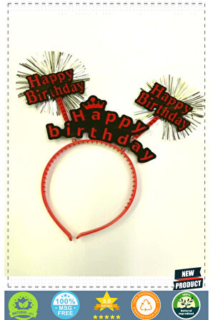 Happy Birthday Neon Renk Doğum Günü Tacı 12 Adet 1 Gram Kız Erkek Çocuk Oyuncakları Eğitici Oyuncakl