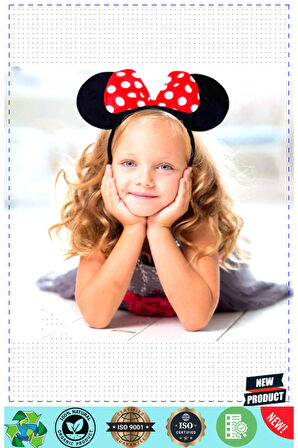 Minnie Mouse Taç Fare Tacı Kafa Bandı 5 Litre Kız Erkek Çocuk Oyuncakları Eğitici Oyuncaklar