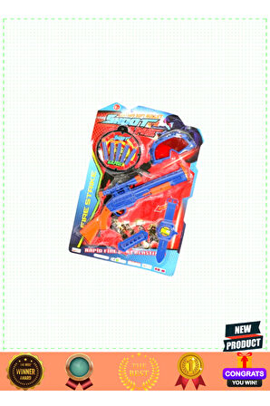 NZM-194 Sünger Atan Tüfek -Nizam 5 Litre Kız Erkek Çocuk Oyuncakları Eğitici Oyuncaklar