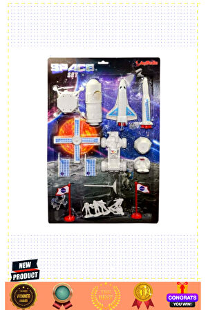 920 Uzay Oyun Seti -aydede 5 Litre Kız Erkek Çocuk Oyuncakları Eğitici Oyuncaklar