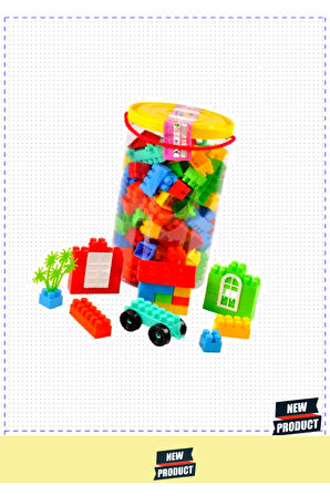 903 Blok Set 145 Parça 5 Litre Kız Erkek Çocuk Oyuncakları Eğitici Oyuncaklar