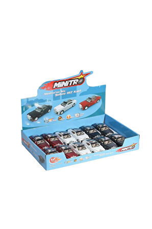 FY6268-12D 1 36 Sesli ve Işıklı Metal Çek Bırak Makam Aracı -Birlik 1 Gram Kız Erkek Çocuk Oyuncakla