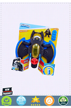 Imaginextt® DC Super Friends™ Batwing 5 Litre Kız Erkek Çocuk Oyuncakları Eğitici Oyuncaklar