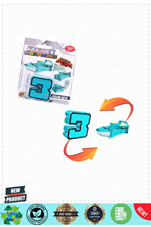 PM/6888 Pocket Morphers Dönüşebilen Numaralar / Tekli satılır 1 Gram Kız Erkek Çocuk Oyuncakları Eği