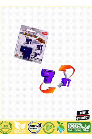 PM/6888 Pocket Morphers Dönüşebilen Numaralar / Tekli satılır 1 Gram Kız Erkek Çocuk Oyuncakları Eği