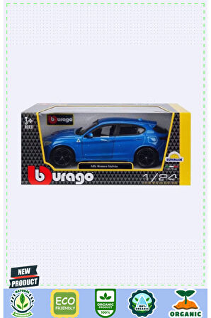 Bburagoo 1:24 Alfa Romeo Stelvio Model Araba 5 Litre Kız Erkek Çocuk Oyuncakları Eğitici Oyuncaklar