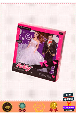 02264 Anlily Gelin Ve Damat / 3 Yaş 5 Litre Kız Erkek Çocuk Oyuncakları Eğitici Oyuncaklar