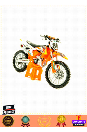 Bburagoo 1:18 Ktm 450 Model Motor 5 Litre Kız Erkek Çocuk Oyuncakları Eğitici Oyuncaklar