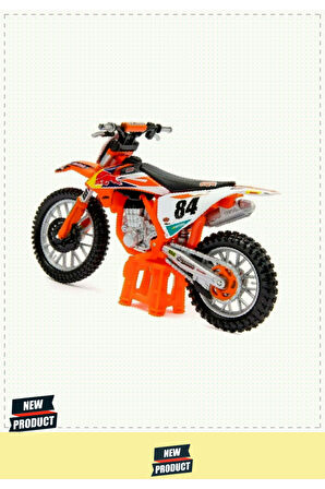 Bburagoo 1:18 Ktm 450 Model Motor 5 Litre Kız Erkek Çocuk Oyuncakları Eğitici Oyuncaklar