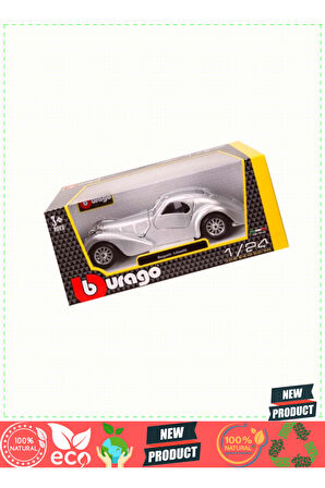 Bburagoo 1:24 Bugatti Atlantic Model Araba 5 Litre Kız Erkek Çocuk Oyuncakları Eğitici Oyuncaklar